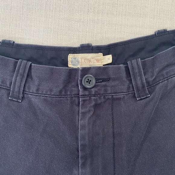 J. Crew Factory Men's Navy Shorts Size 31 - Picture 2 of 5